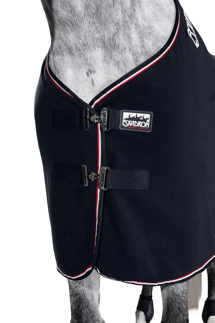 Abschwitzdecke Fleece Contrast Basics