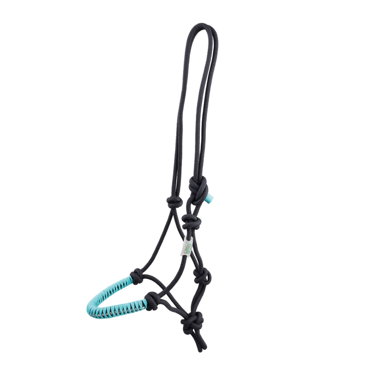 Knotenhalfter mit Glitzersteinchen