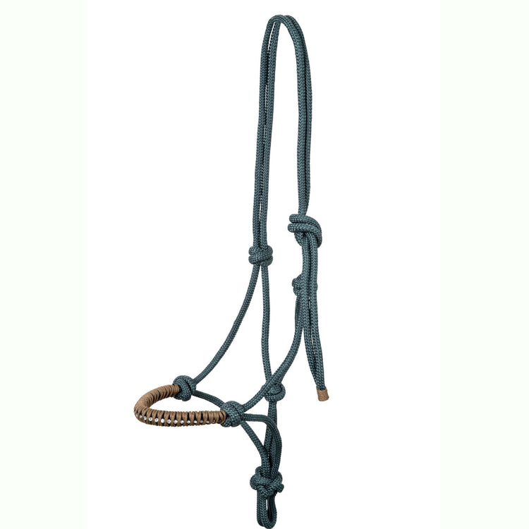 Knotenhalfter mit Glitzersteinchen