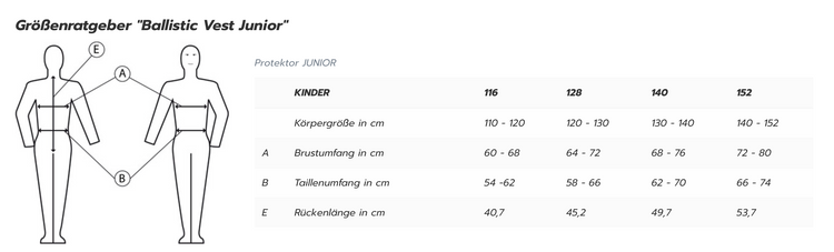 Komperdell Ballistic Vest Junior