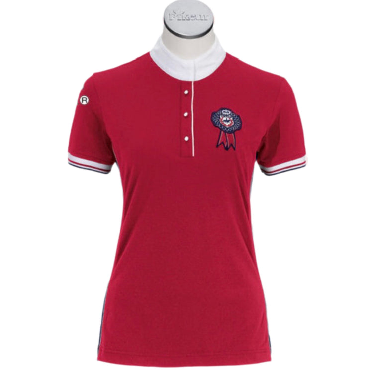 Turniershirt Polo-Kontrast