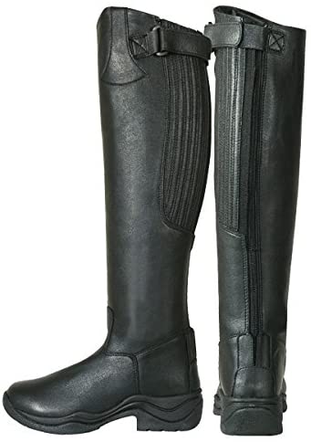 Winter Kunstleder-Reitstiefel Bergen