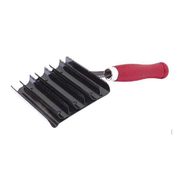 Eisenstriegel mit Griff