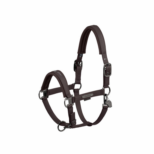 Halfter Double Pin Faux Leather Platinum